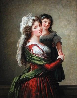 eisabeth Vige-Lebrun Portrait de Marie Adrienne Potain oil painting image